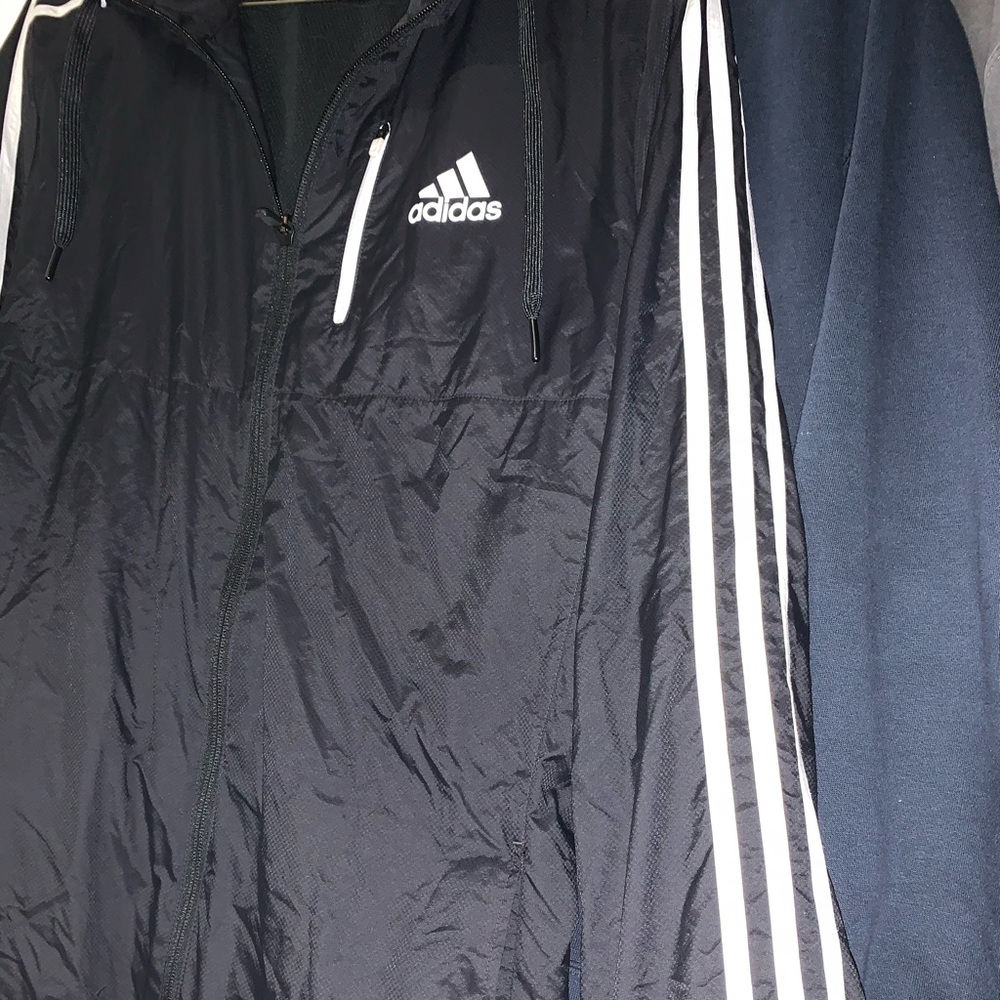 Adidas black zip-up hoodie - Picture 3 of 3